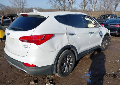 2013 Hyundai Santa Fe Sport from USA, damaged, VIN 5XYZUDLB8DG084133